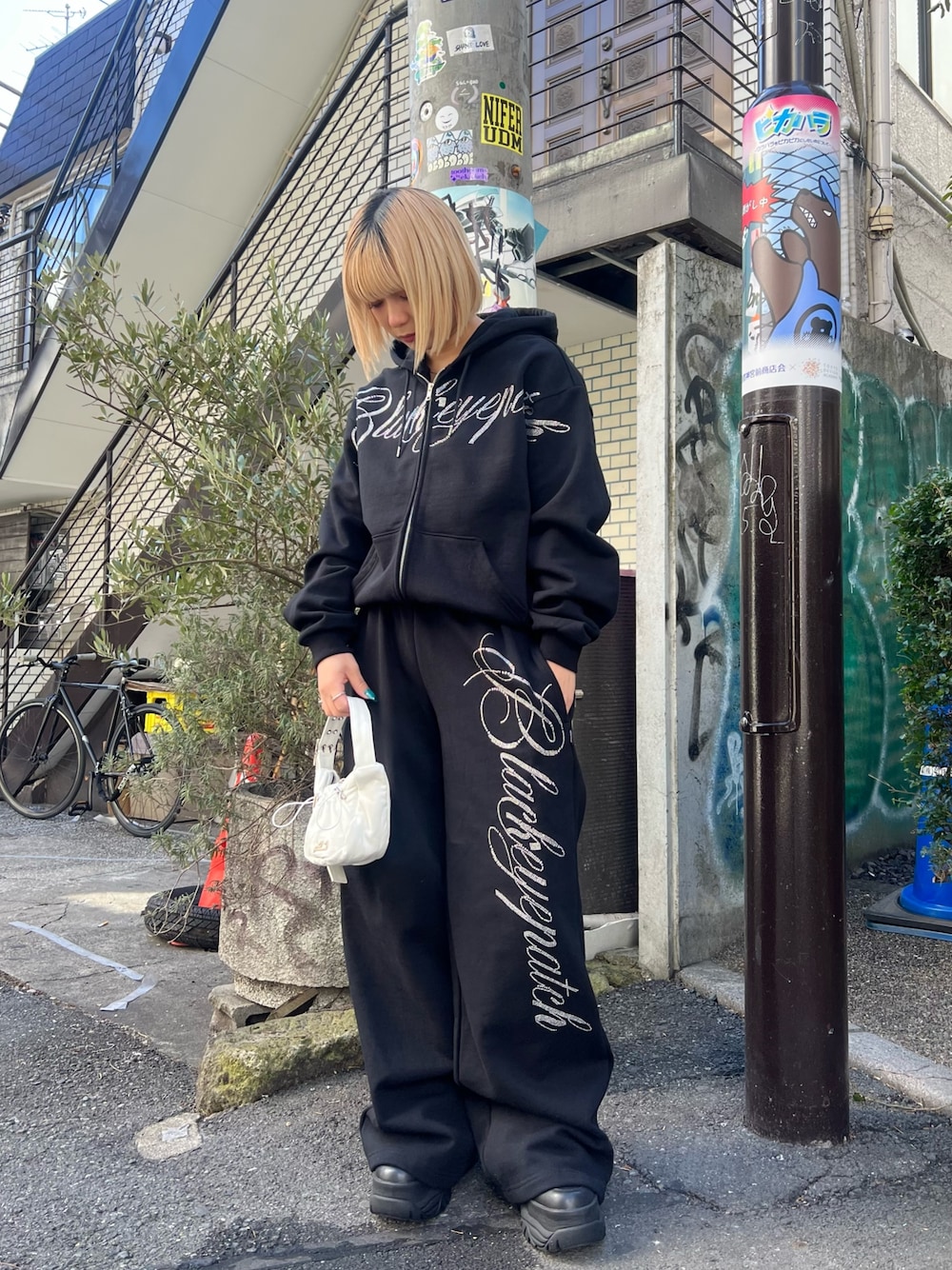 Black Eye Patch スウェットパンツ グリーン系 Black Eye Patch スウェットパンツ グリーン系 - メルカリ