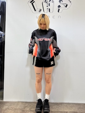 「ANDERSSON BELL（アンダースンベル）のアイテム」を使った、アンリさん（レディース・153cm）の夏コーディネート