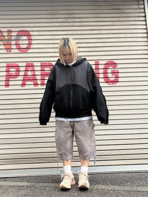 パーカー WHITELAND/ホワイトランド/SWITCH ZIP HOODIE レディース メンズ WHITELAND パーカー WHITELAND/ホワイトランド/SWITCH ZIP
