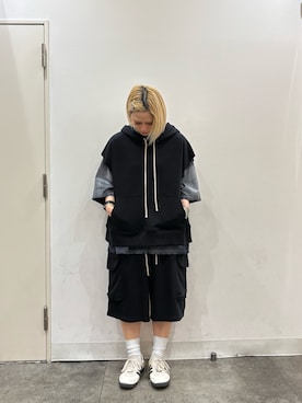 「DANKE SCHON（ダンケシェーン）のアイテム」を使った、アンリさん（レディース・153cm）の春コーディネート