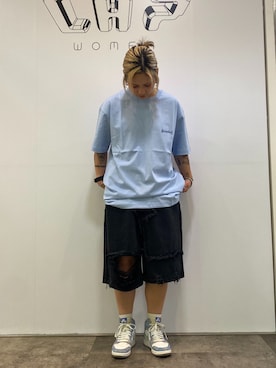 「L.H.P（エルエイチピー）のアイテム」を使った、アンリさん（レディース・153cm）の夏コーディネート