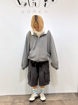「韓国」｜アンリさん（レディース・153cm）の夏コーディネート