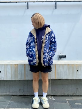 「Ocai（オカイ）のアイテム」を使った、アンリさん（レディース・153cm）の夏コーディネート