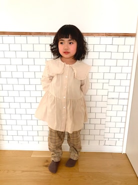 「T>>2（ティーツー）のアイテム」を使った、momomo1995さん（レディース・162cm）の春コーディネート