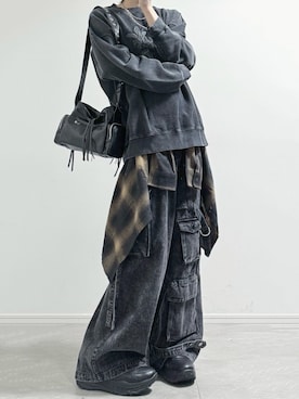 ユウさん（メンズ・182cm）の冬コーディネート