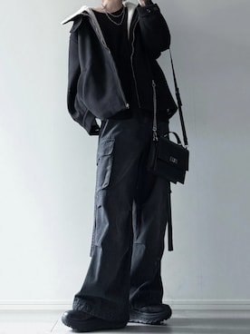 「UGG（アグ）のアイテム」を使った、ユウさん（メンズ・182cm）の冬コーディネート
