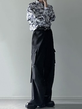 「NILWAY（ニルウェイ）のアイテム」を使った、ユウさん（メンズ・182cm）の秋コーディネート