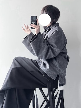 「LILL（リル）のアイテム」を使った、ユウさん（メンズ・182cm）の冬コーディネート