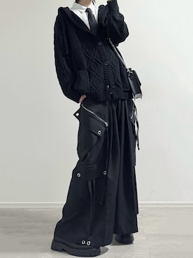 「DEVICE（デバイス）のアイテム（バッグ）」を使った、ユウさん（メンズ・182cm）の秋コーディネート