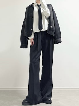 「アイテム（フォーマルスーツ/小物）」を使った、ユウさん（メンズ・182cm）の春コーディネート