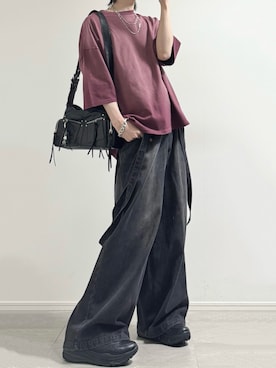 「UGG（アグ）のアイテム」を使った、ユウさん（メンズ・182cm）の春コーディネート