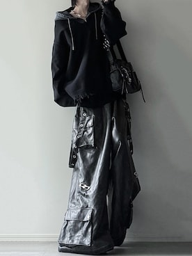「アイテム（アクセサリー）」を使った、ユウさん（メンズ・182cm）の秋コーディネート
