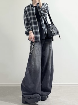 「cussil（クシル）のアイテム」を使った、ユウさん（メンズ・182cm）の夏コーディネート