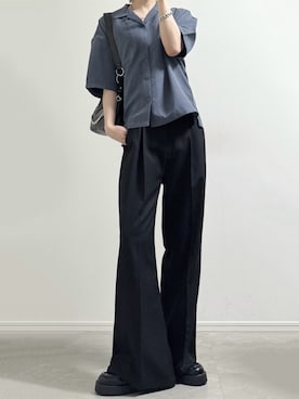 「DEVICE（デバイス）のアイテム（バッグ）」を使った、ユウさん（メンズ・182cm）の夏コーディネート