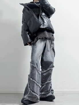 「アイテム（その他アウター）」を使った、ユウさん（メンズ・182cm）の冬コーディネート