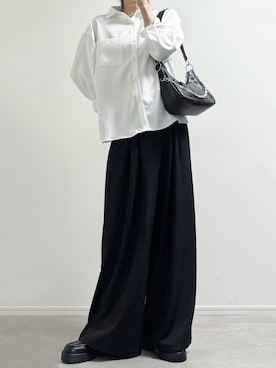 「DEVICE（デバイス）のアイテム」を使った、ユウさん（メンズ・182cm）の秋コーディネート