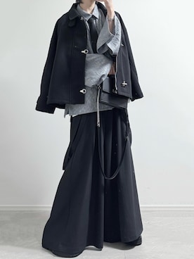 「アイテム（ネクタイ）」を使った、ユウさん（メンズ・182cm）の秋コーディネート