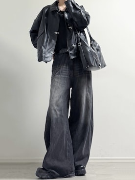 「DEVICE（デバイス）のアイテム」を使った、ユウさん（メンズ・182cm）の秋コーディネート