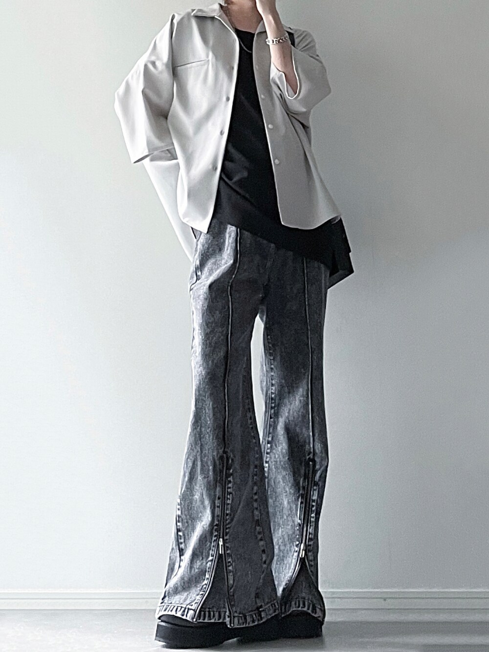 ユウ｜cussilのシャツ/ブラウスを使ったコーディネート - WEAR