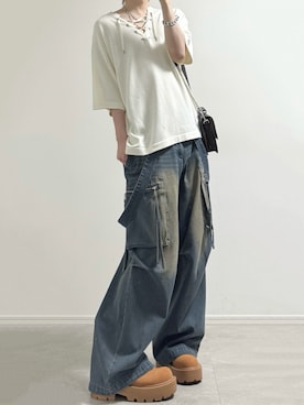 ユウさん(メンズ・182cm)の夏コーディネート