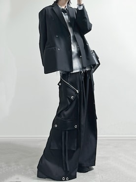 「LILL（リル）のアイテム」を使った、ユウさん（メンズ・182cm）の冬コーディネート