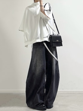 「cussil（クシル）のアイテム」を使った、ユウさん（メンズ・182cm）の夏コーディネート