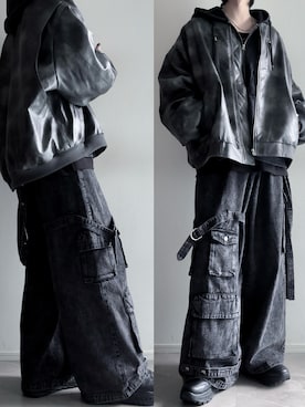 ユウさん（メンズ・182cm）の冬コーディネート