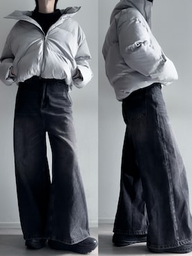 「アイテム（その他アウター）」を使った、ユウさん（メンズ・182cm）の冬コーディネート