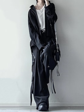 「アイテム（ショルダーバッグ）」を使った、ユウさん（メンズ・182cm）の夏コーディネート