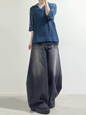「DEVICE（デバイス）のアイテム（バッグ）」を使った、ユウさん（メンズ・182cm）の夏コーディネート