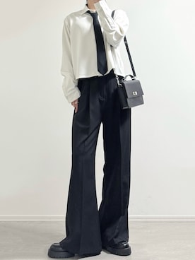 「アイテム（フォーマルスーツ/小物）」を使った、ユウさん（メンズ・182cm）の春コーディネート