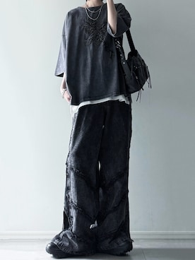「LILL（リル）のアイテム」を使った、ユウさん（メンズ・182cm）の夏コーディネート