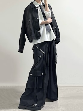 「cussil（クシル）のアイテム」を使った、ユウさん（メンズ・182cm）の冬コーディネート