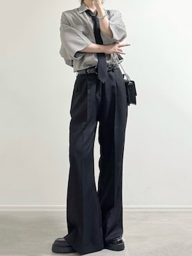 「cussil（クシル）のアイテム」を使った、ユウさん（メンズ・182cm）の夏コーディネート