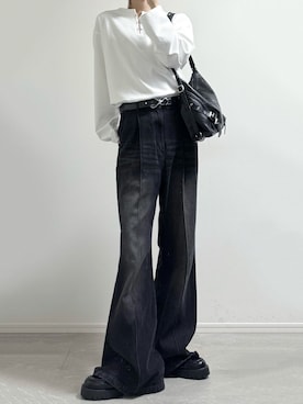 「LILL（リル）のアイテム」を使った、ユウさん（メンズ・182cm）の秋コーディネート
