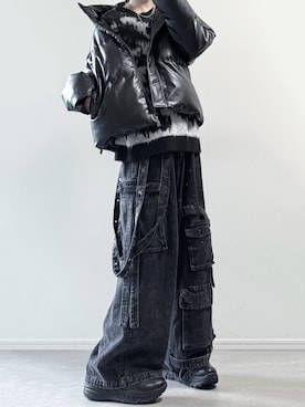 「アイテム（その他アウター）」を使った、ユウさん（メンズ・182cm）の秋コーディネート