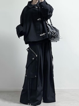 「アイテム（ブルゾン）」を使った、ユウさん（メンズ・182cm）の秋コーディネート