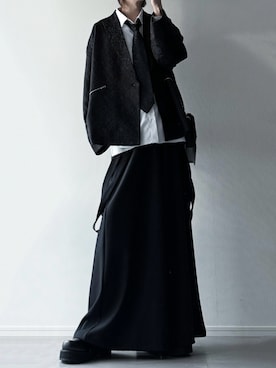 「アイテム（シャツ/ブラウス）」を使った、ユウさん（メンズ・182cm）の秋コーディネート
