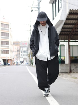 「PAPERSKY（ペーパースカイ）のアイテム」を使った、junpeiさん（メンズ・170cm）の春コーディネート