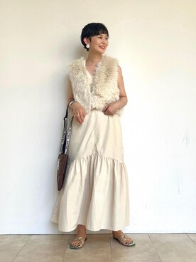 ARISAさん（レディース・158cm）の夏コーディネート