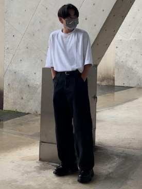 「fuv.（ファブ）のアイテム」を使った、syuuさん（メンズ・166cm）の春コーディネート