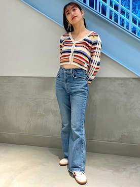 NFさん（レディース・163cm）の春コーディネート