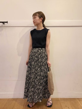 Nanami Naganoさん(レディース・158cm)の夏コーディネート