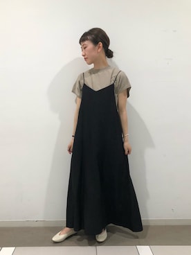 Nanami Naganoさん（レディース・158cm）の夏コーディネート