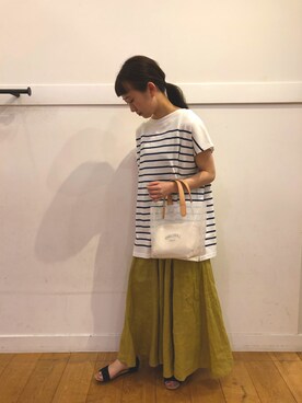 Nanami Naganoさん(レディース・158cm)の夏コーディネート