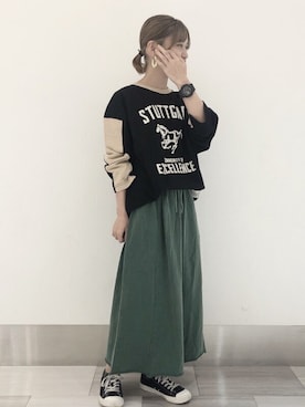 SHOP STAFFさん(レディース・160cm)の夏コーディネート