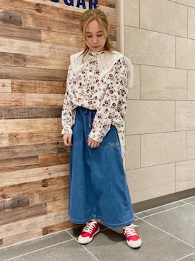 「arbore（アーバー）のアイテム」を使った、SHOP STAFFさん（レディース・159cm）の冬コーディネート