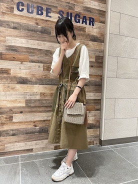 SHOP STAFFさん（レディース・160cm）の夏コーディネート