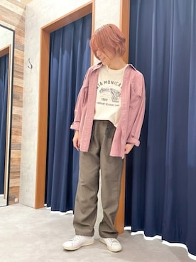 SHOP STAFFさん(レディース・162cm)の春コーディネート
