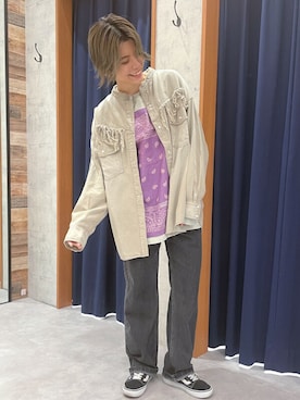 SHOP STAFFさん（レディース・160cm）の夏コーディネート